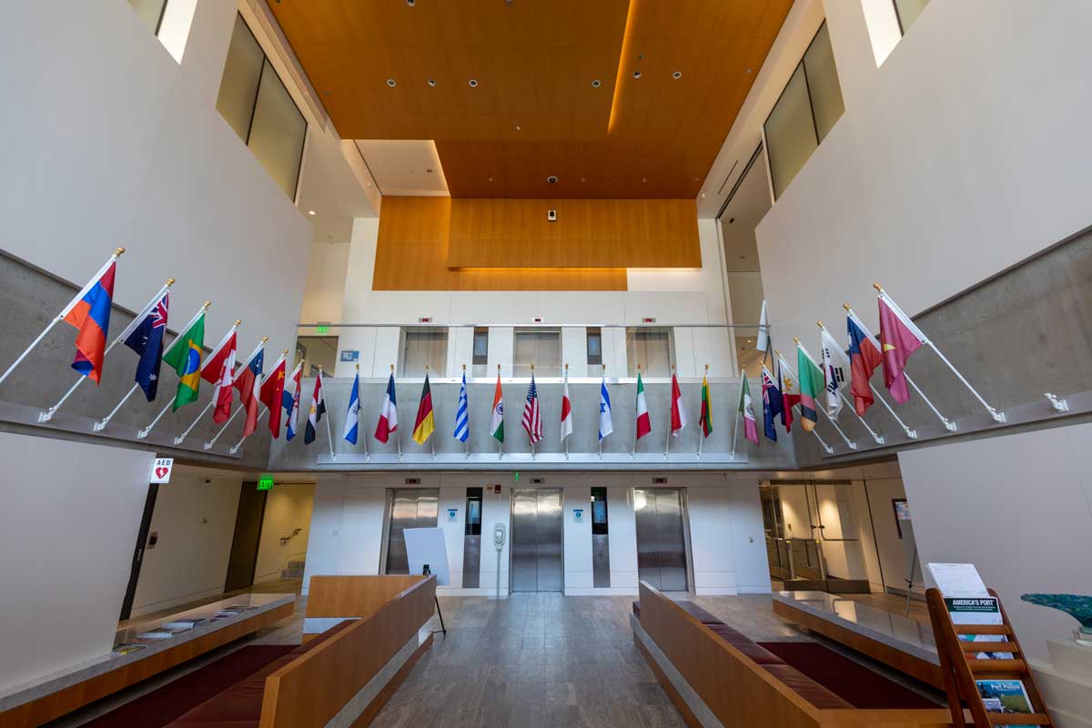Harbor Administration Building Lobby
