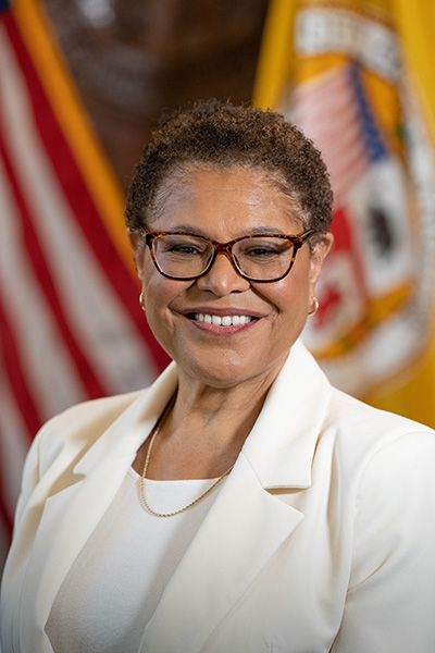 Los Angeles Mayor Karen Bass