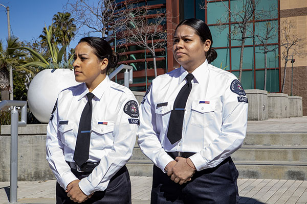 Los Angeles Port Police Cadets.