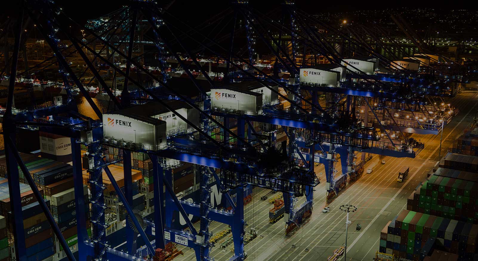 Fenix Marine Services Container Terminal Port of Los Angeles