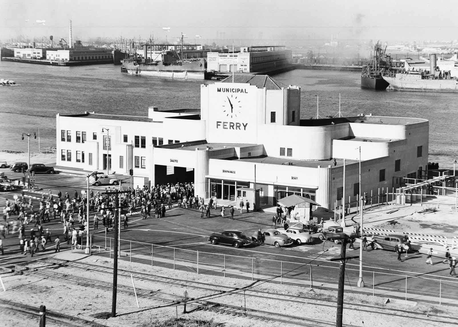 Ferry Building, circa 1940