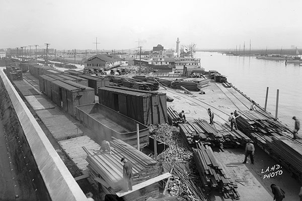 Port of Los Angeles, circa early 1900s