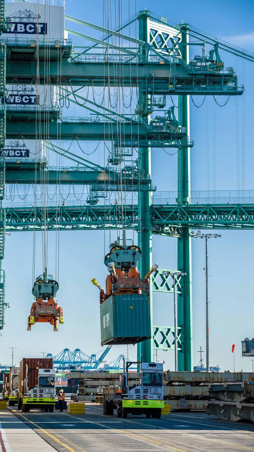 Cranes, Containers and UTRs