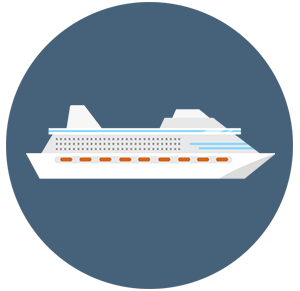 Cruise Ship Icon