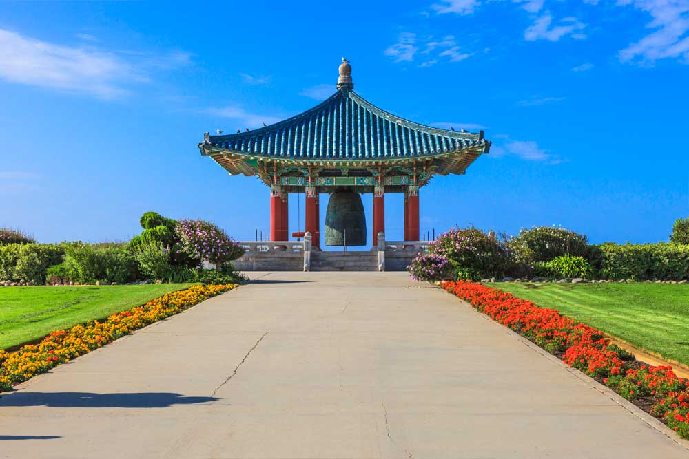 Korean Friendship Bell in San Pedro