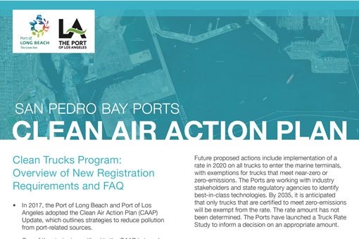 2017 Clean Air Action Plan Fact Sheet