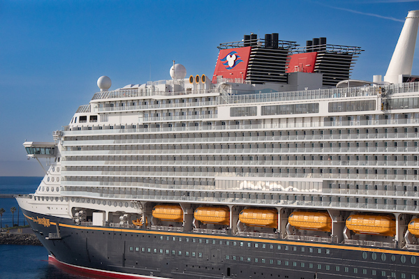Disney Adventure in the Port of Los Angeles Outer Harbor.