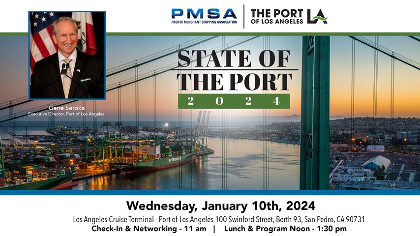 Save the Date: 2024 State of the Port